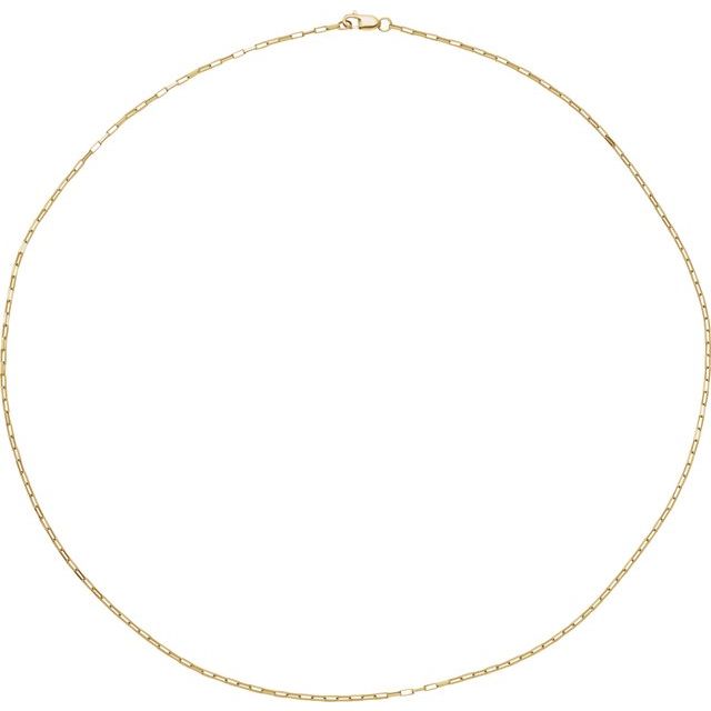 Elongated Box Chain