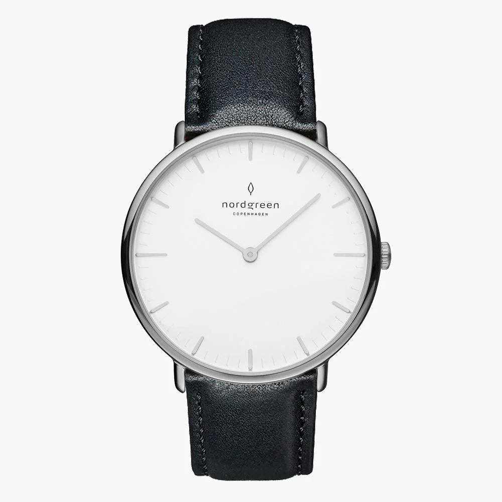 Native Black Leather | 40mm