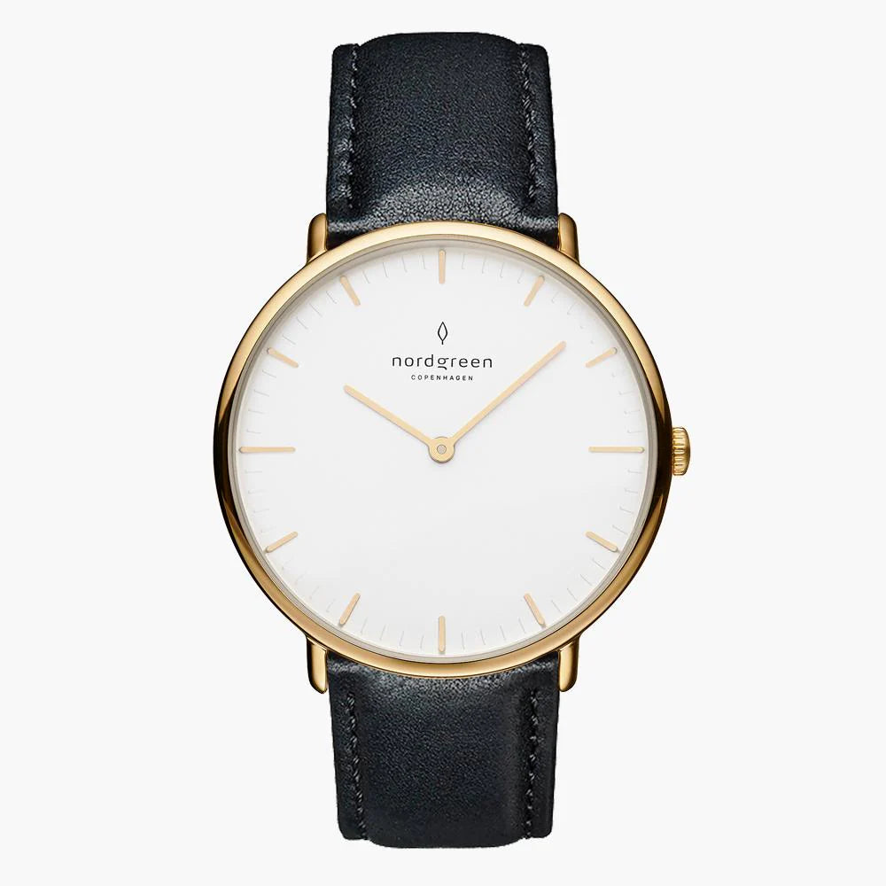 Native Black Leather | 40mm