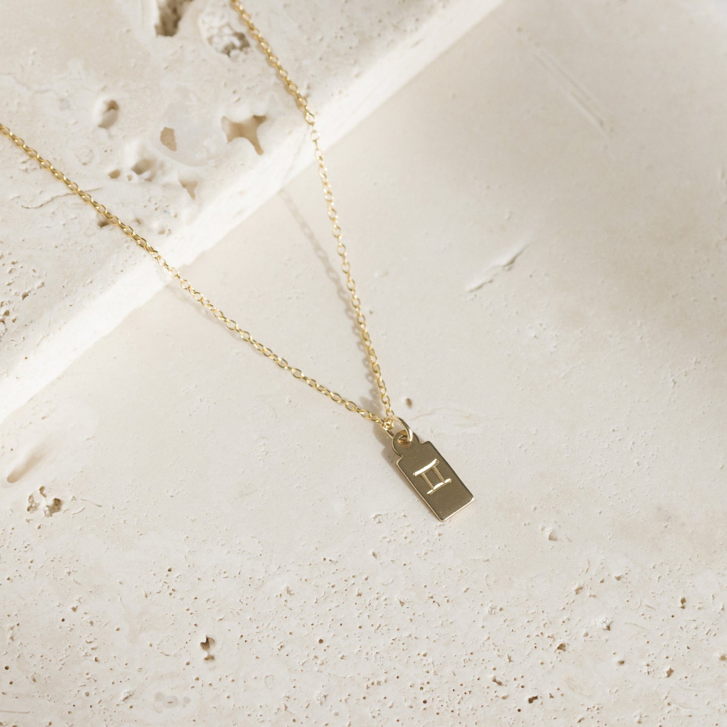 Zodiac Tag Pendant