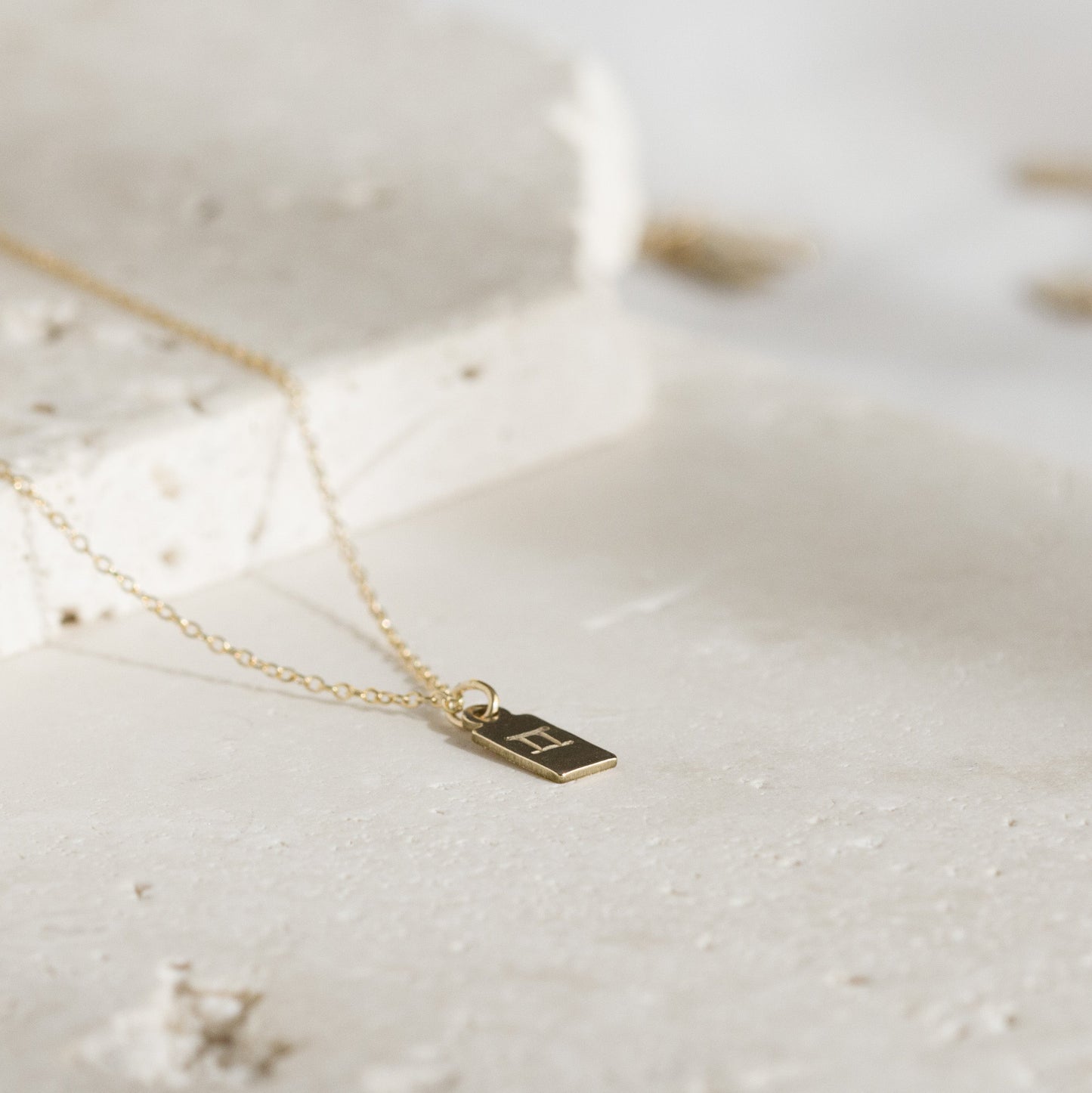 Zodiac Tag Pendant