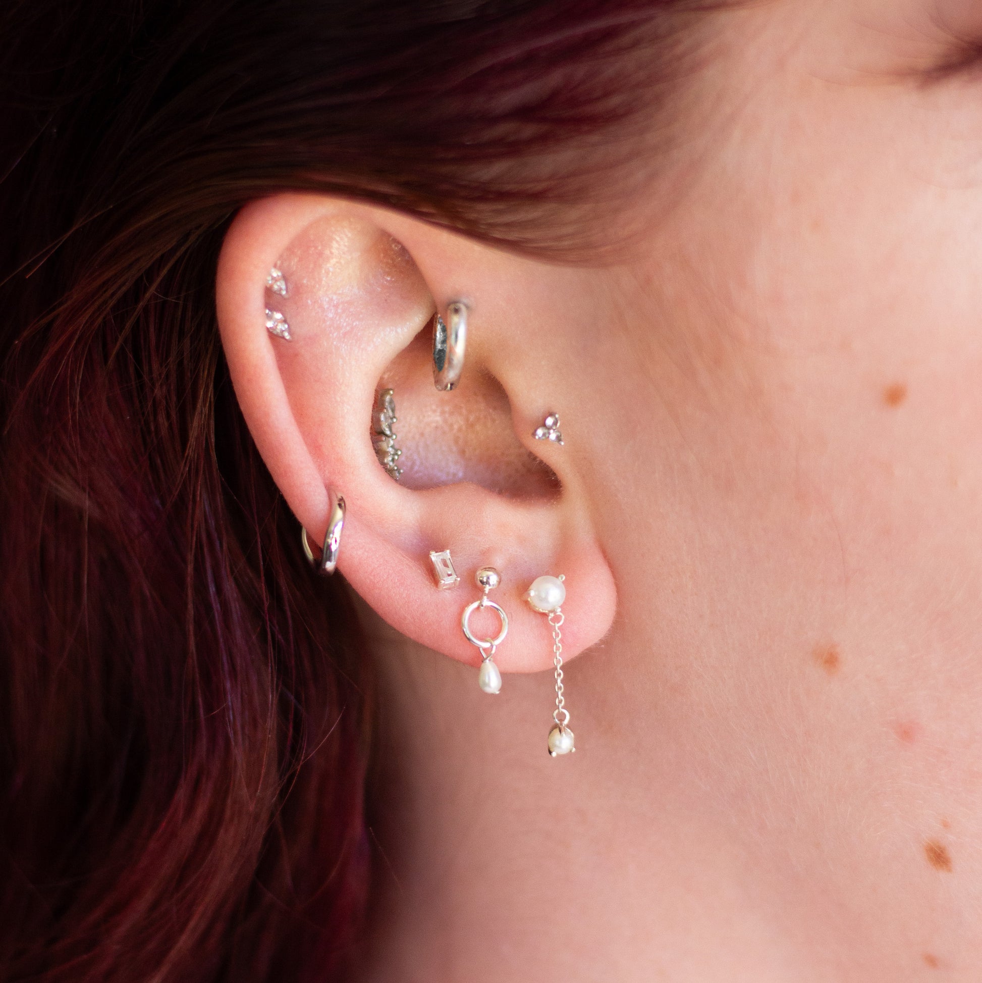 earring stack by jane finch jewellery