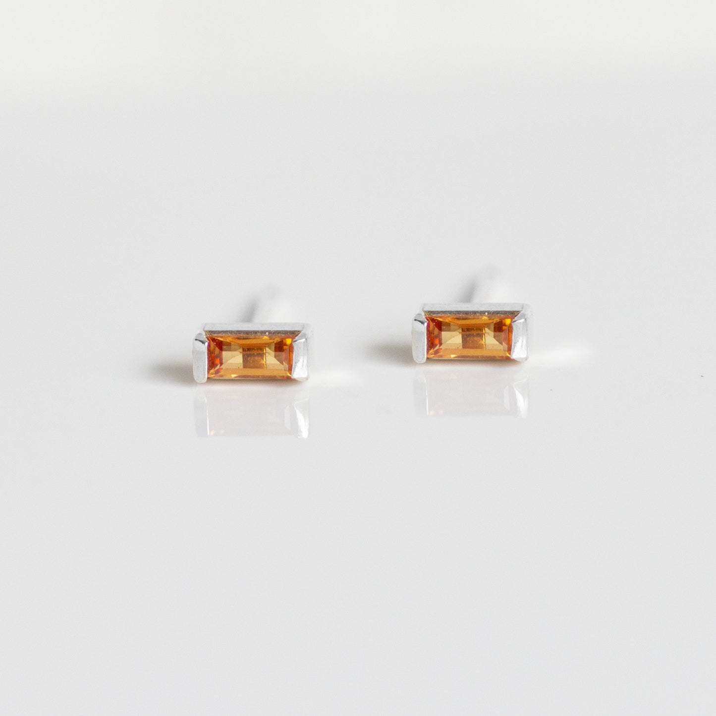 Confetti Studs | Citrine