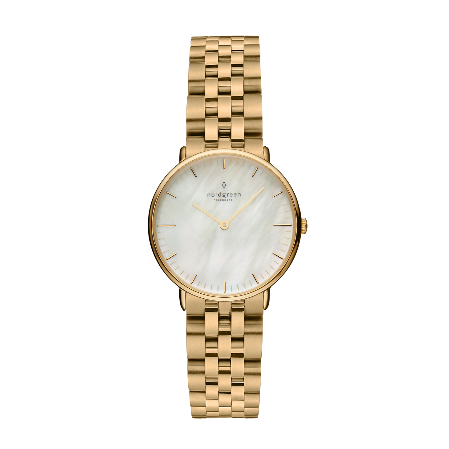 Native Gold and Mother Of Pearl | 32mm