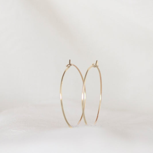 Fine Line Hoops | Round