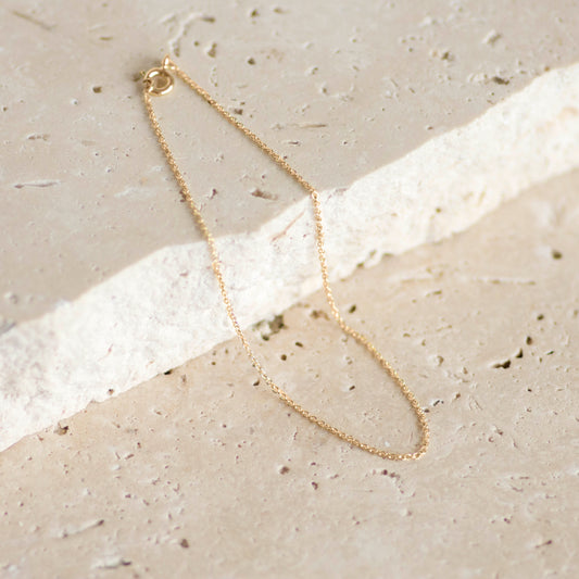 Fine Cable Bracelet