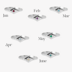 Celeste Birthstone Signet