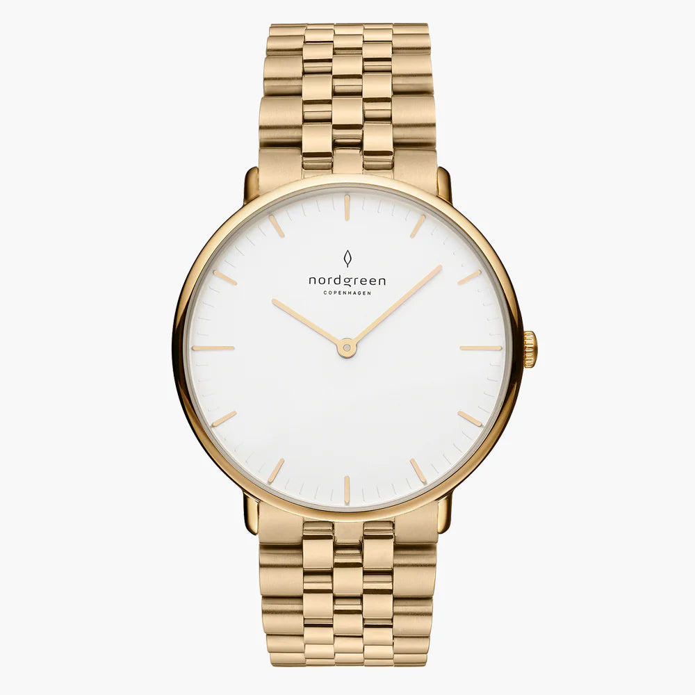 Native Gold and White | 36mm