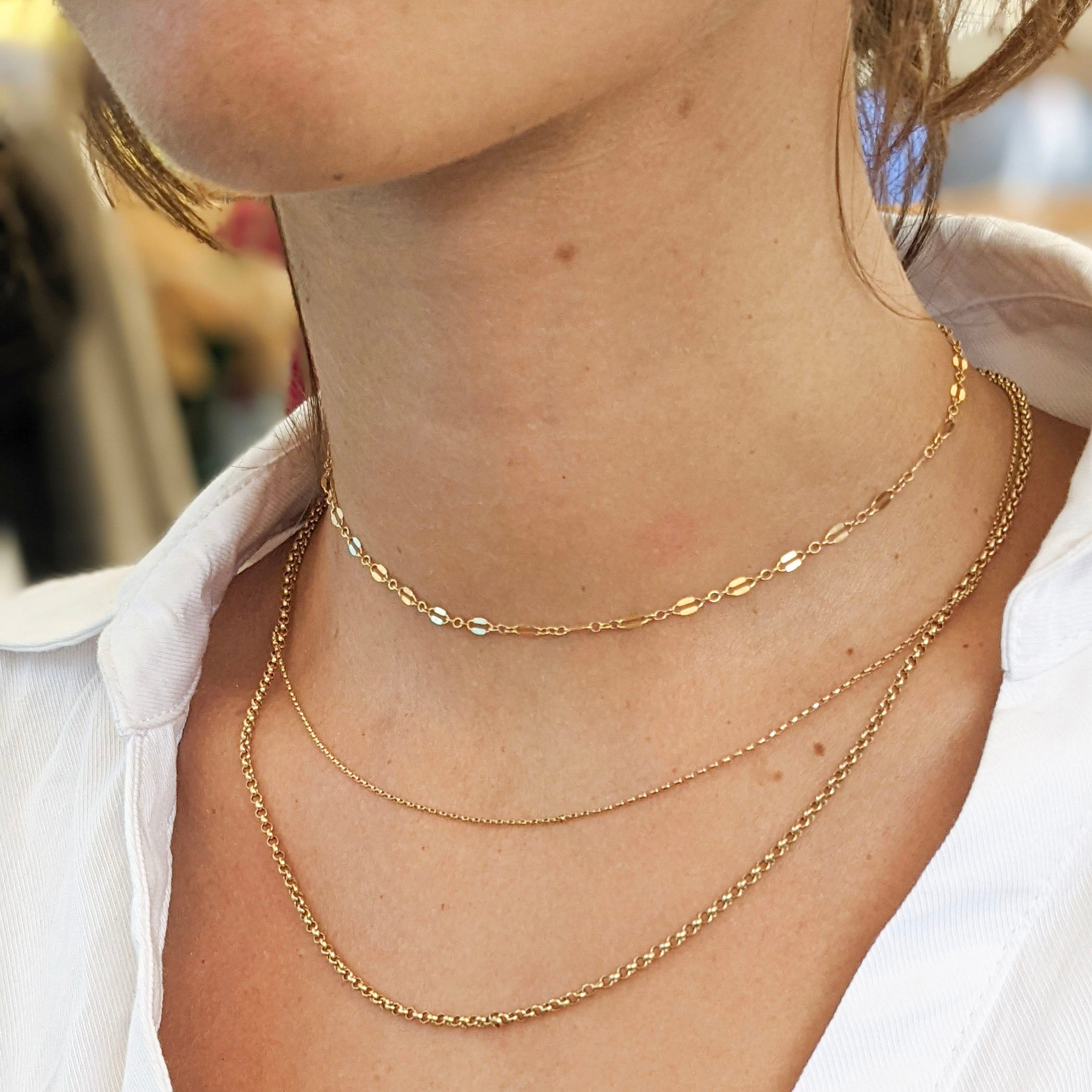 Fleur Chain Necklace