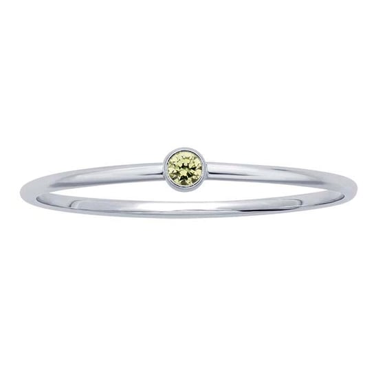 Cubic Zirconia Ring | Lime