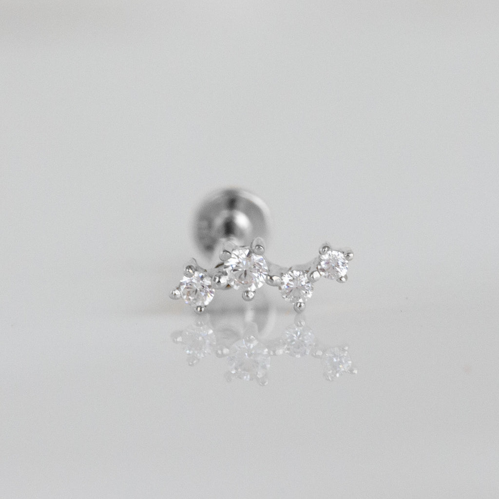 Faye stud | Silver