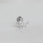 Faye stud | Silver