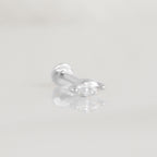 Marq stud | Silver