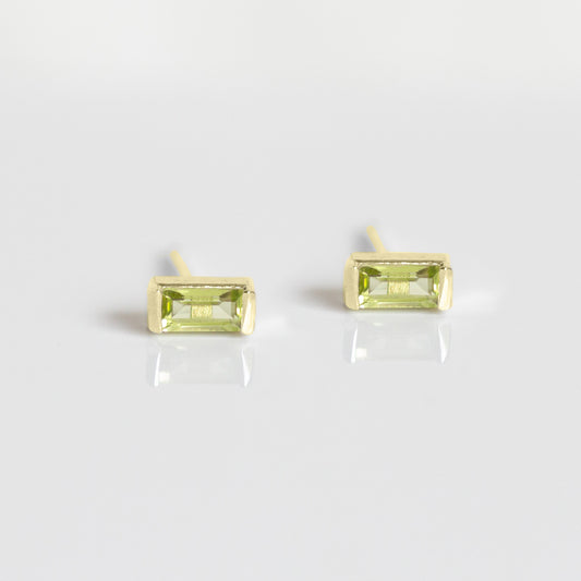 Confetti Studs | Peridot