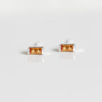Confetti Studs | Citrine