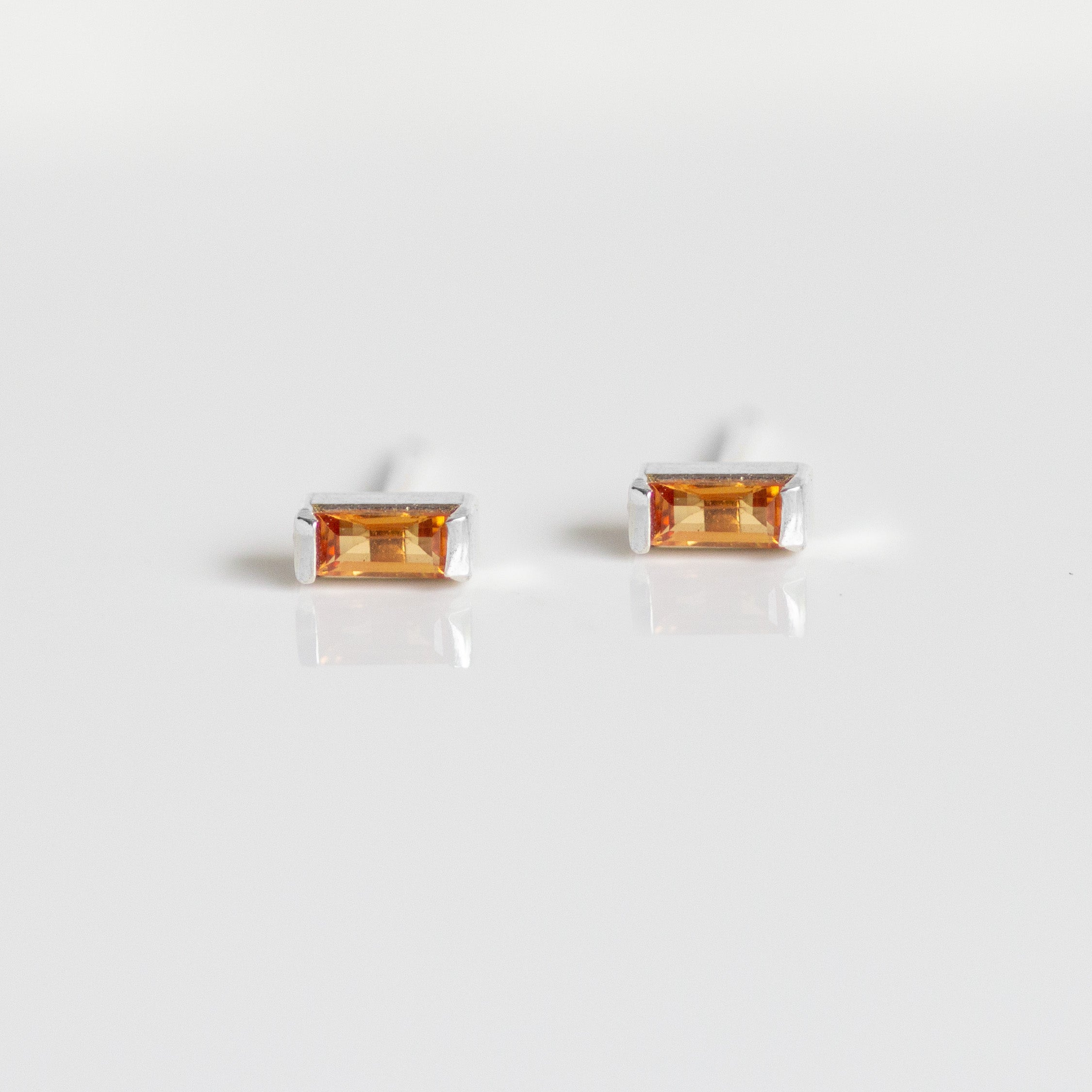 Confetti Studs | Citrine
