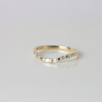 Baguette Diamond Contour Band | Natural