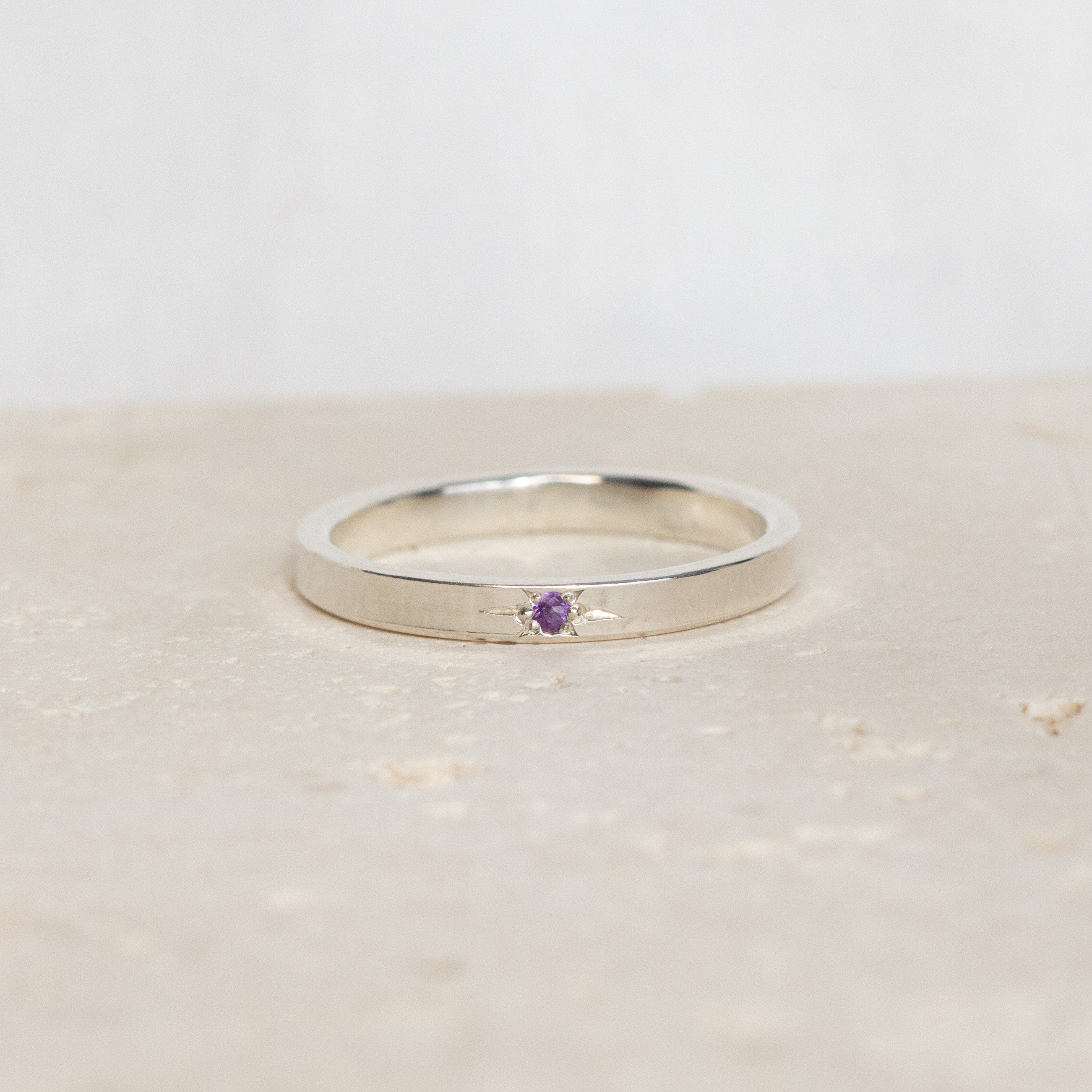 Aster Ring | Amethyst
