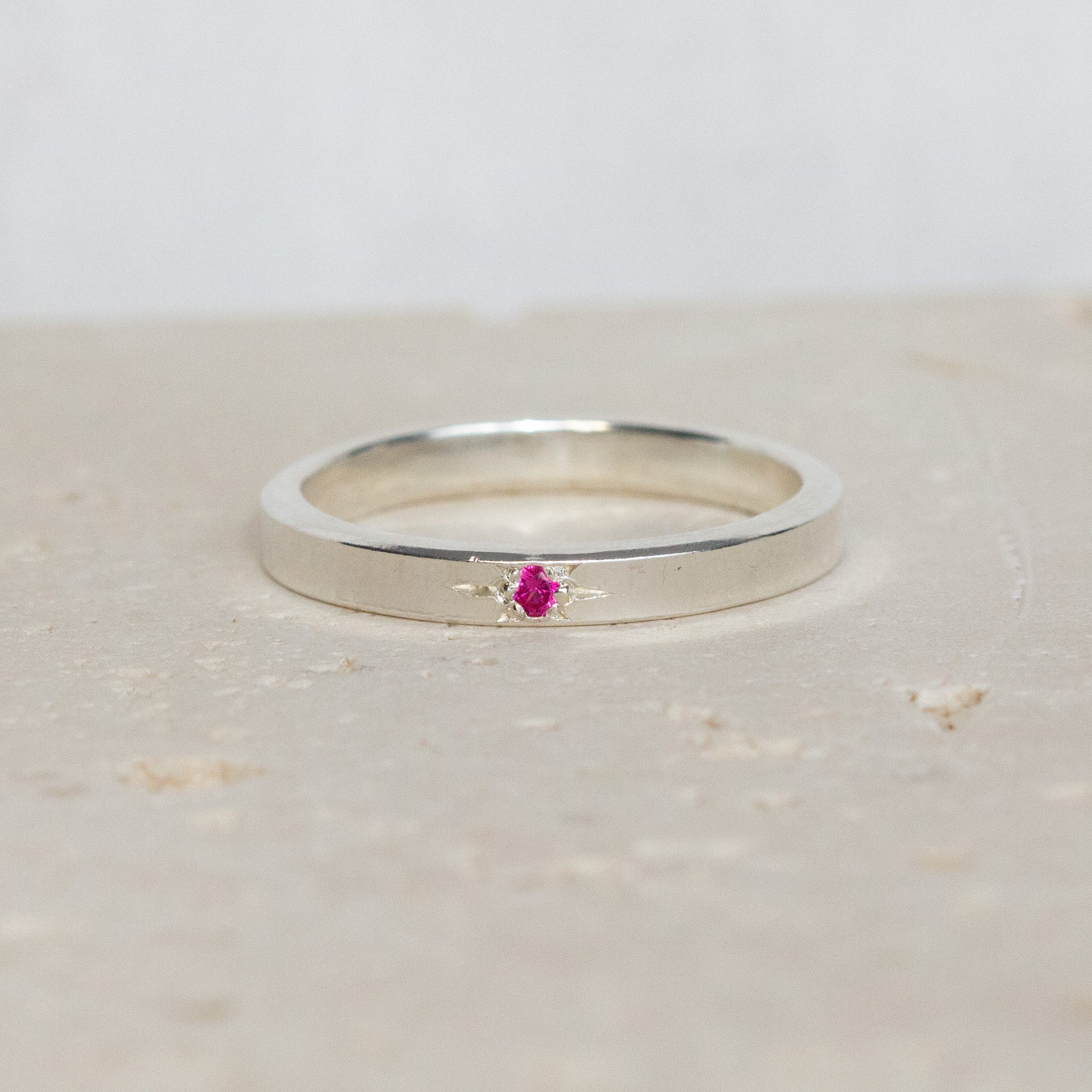 Aster Ring | Ruby
