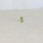 Confetti Stud | Peridot