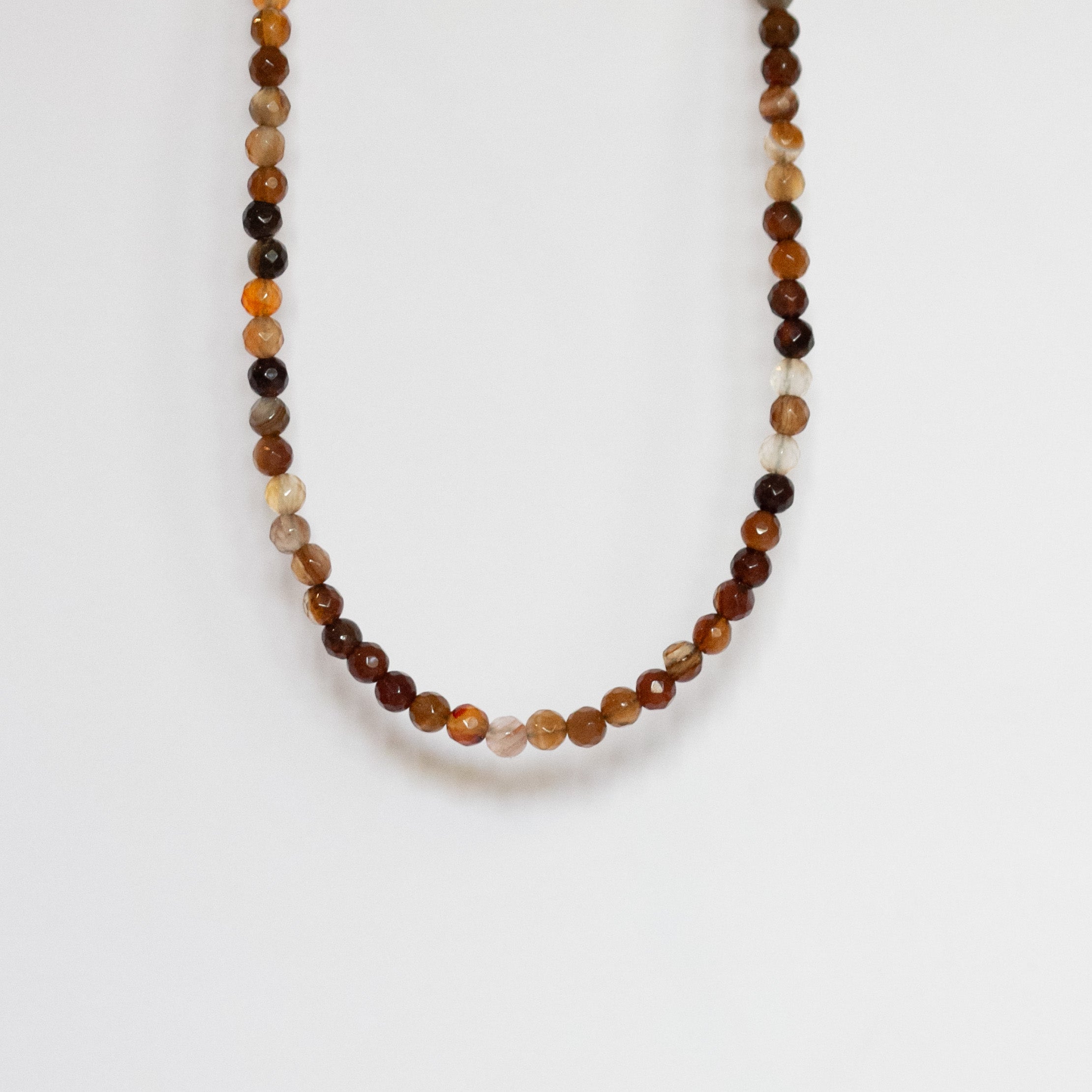 Agate Beaded Necklace