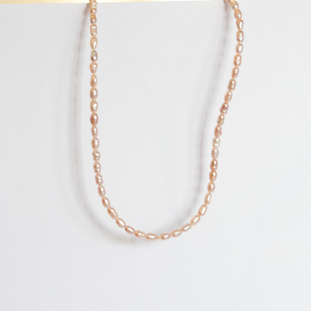 Cari Pearl Necklace | Lavender