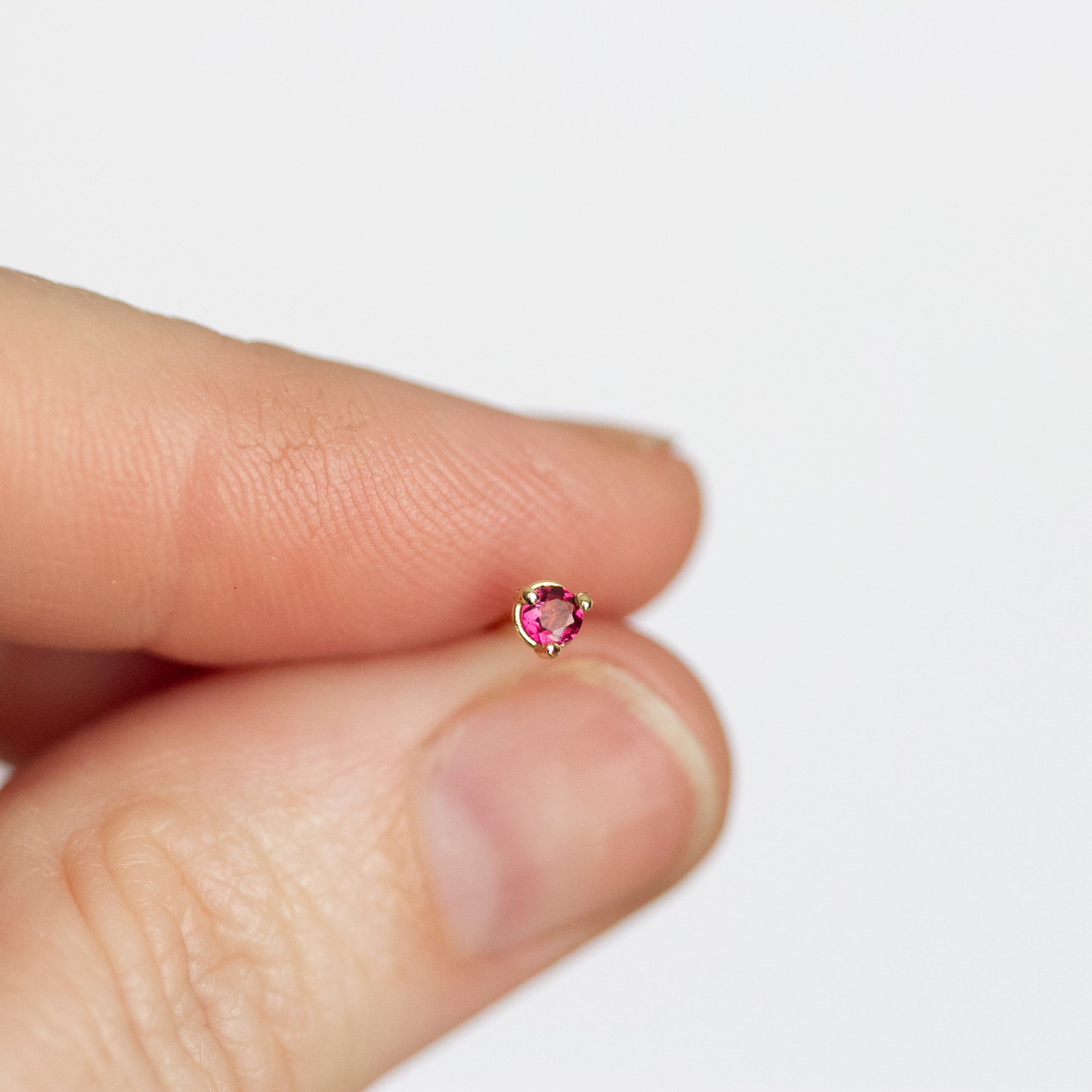 Tourmaline Cocktail Studs | 14ct gold