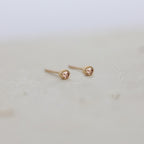 Petite Sapphire Studs | 14ct gold
