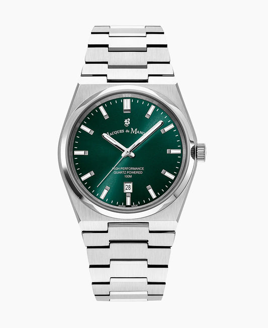 Horizon Silver and Green | 41mm