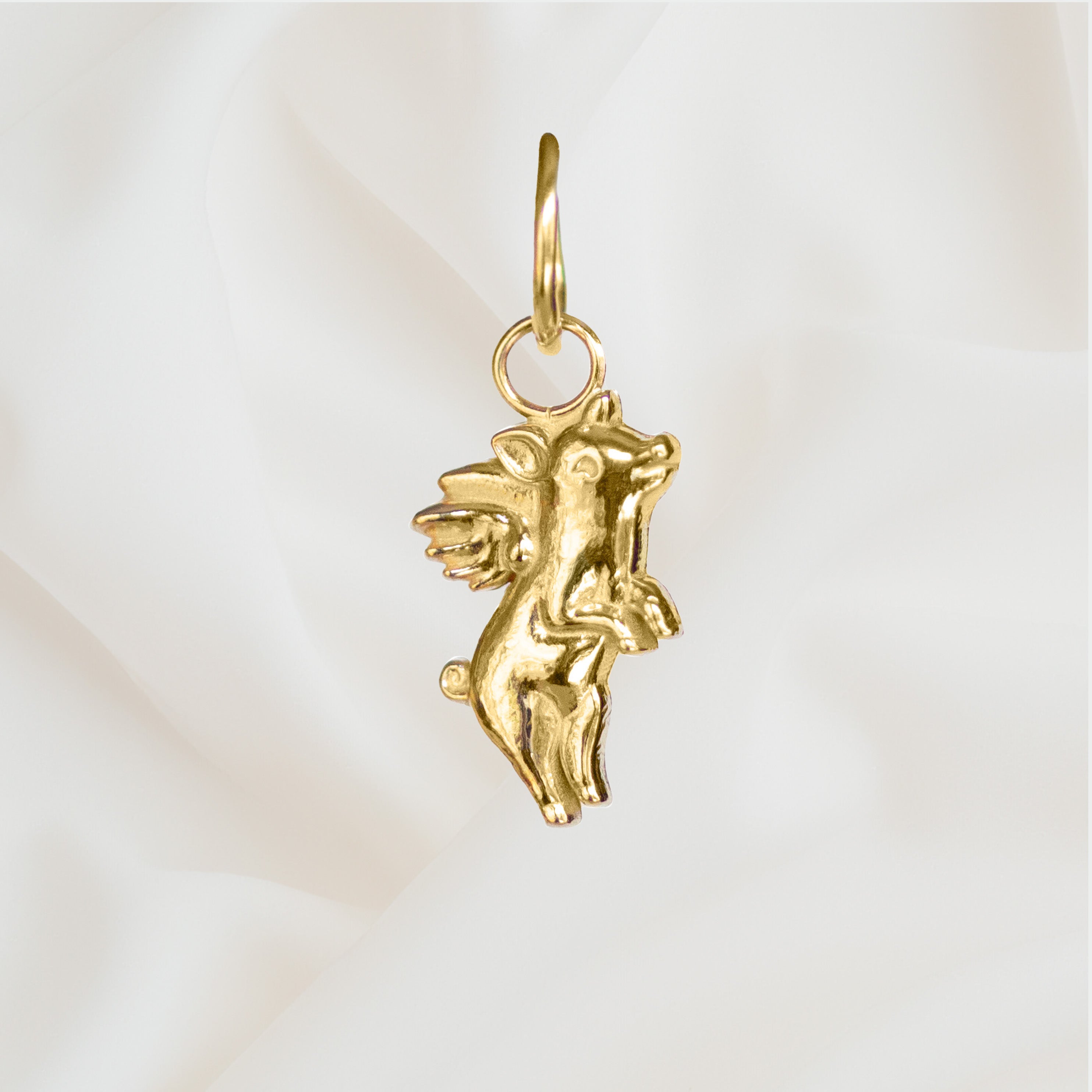 When Pigs Fly Charm | Silver