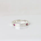 Aster Eternity Band | Ruby