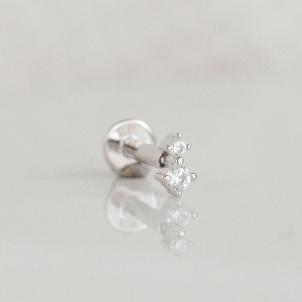 Ira stud | Silver