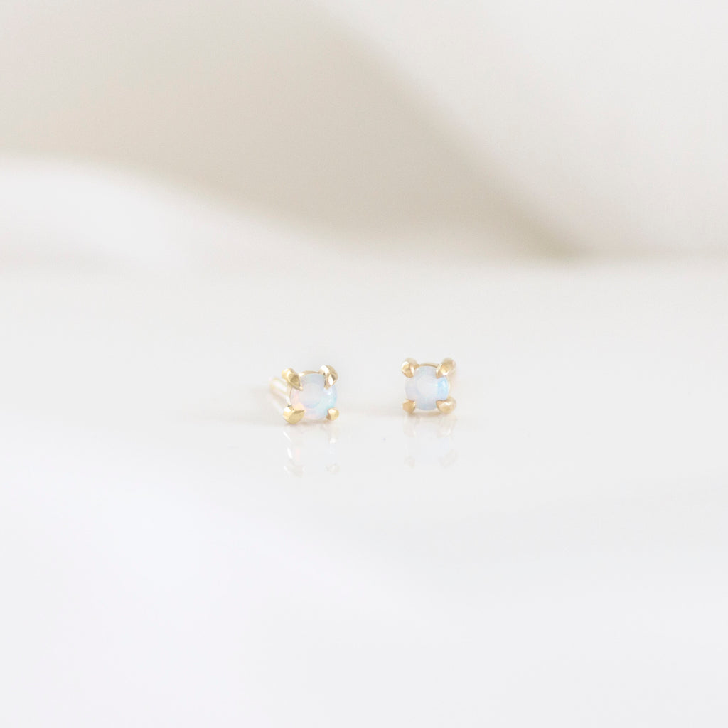 Australian Opal Studs