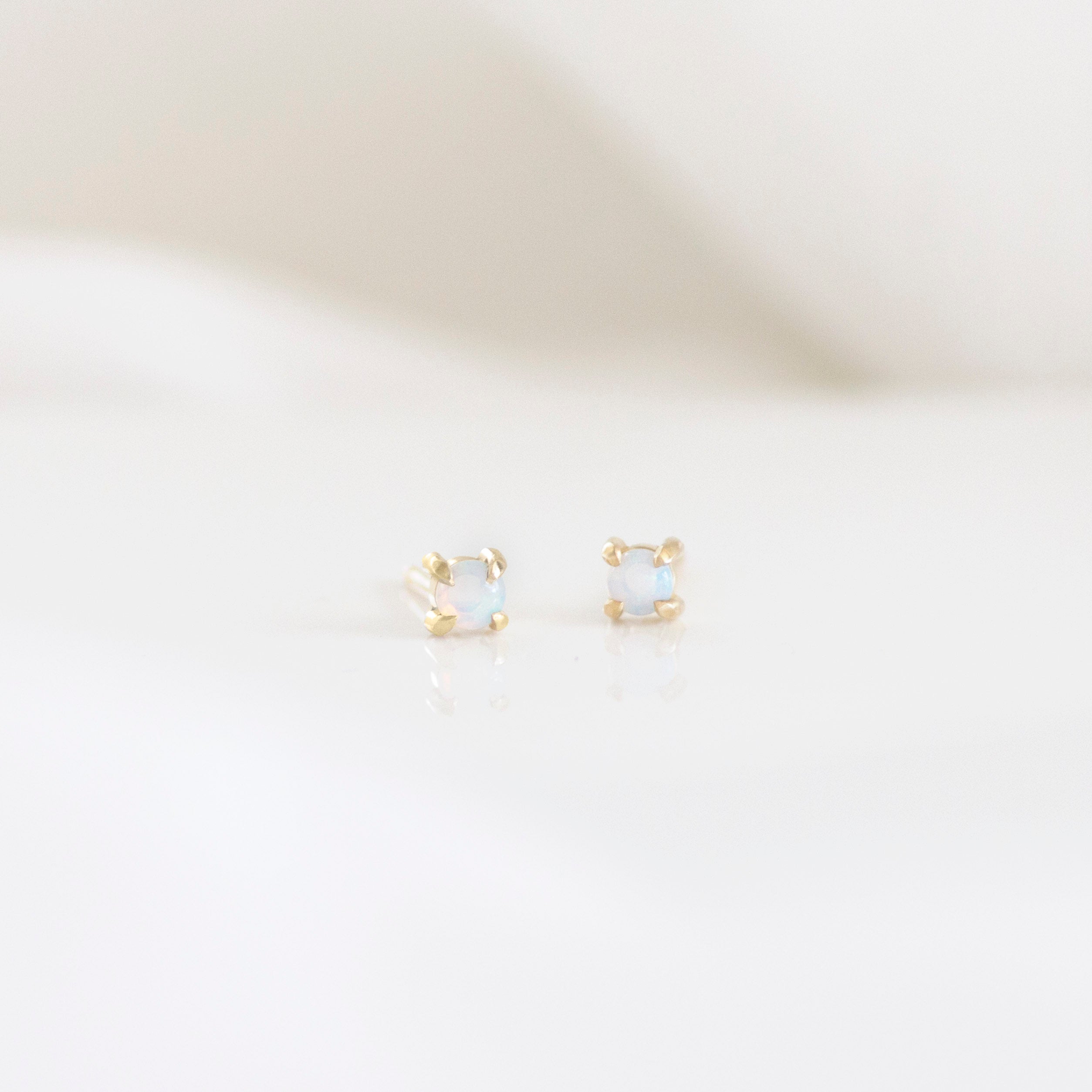 Australian Opal Studs