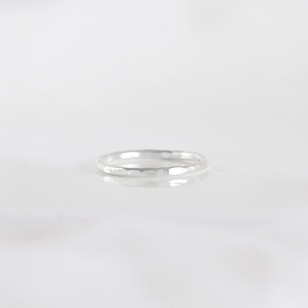 Fine Hammered Ring
