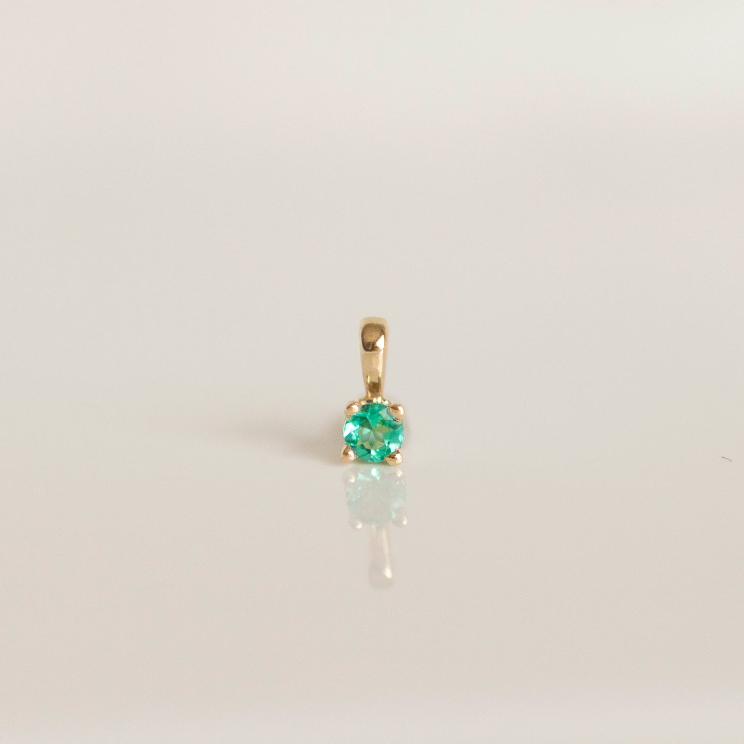 Petite Emerald Pendant