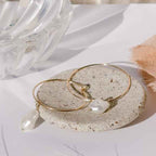 Poppy Pearl Hoops