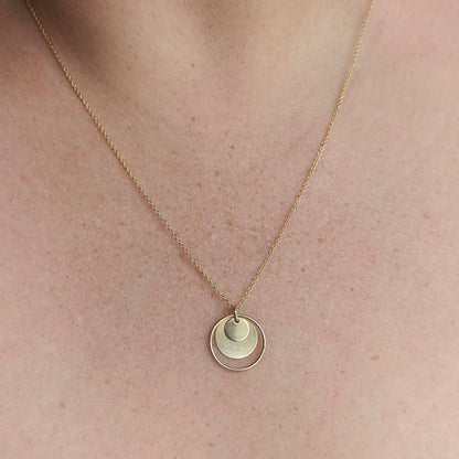 amulet gold necklace by jane finch