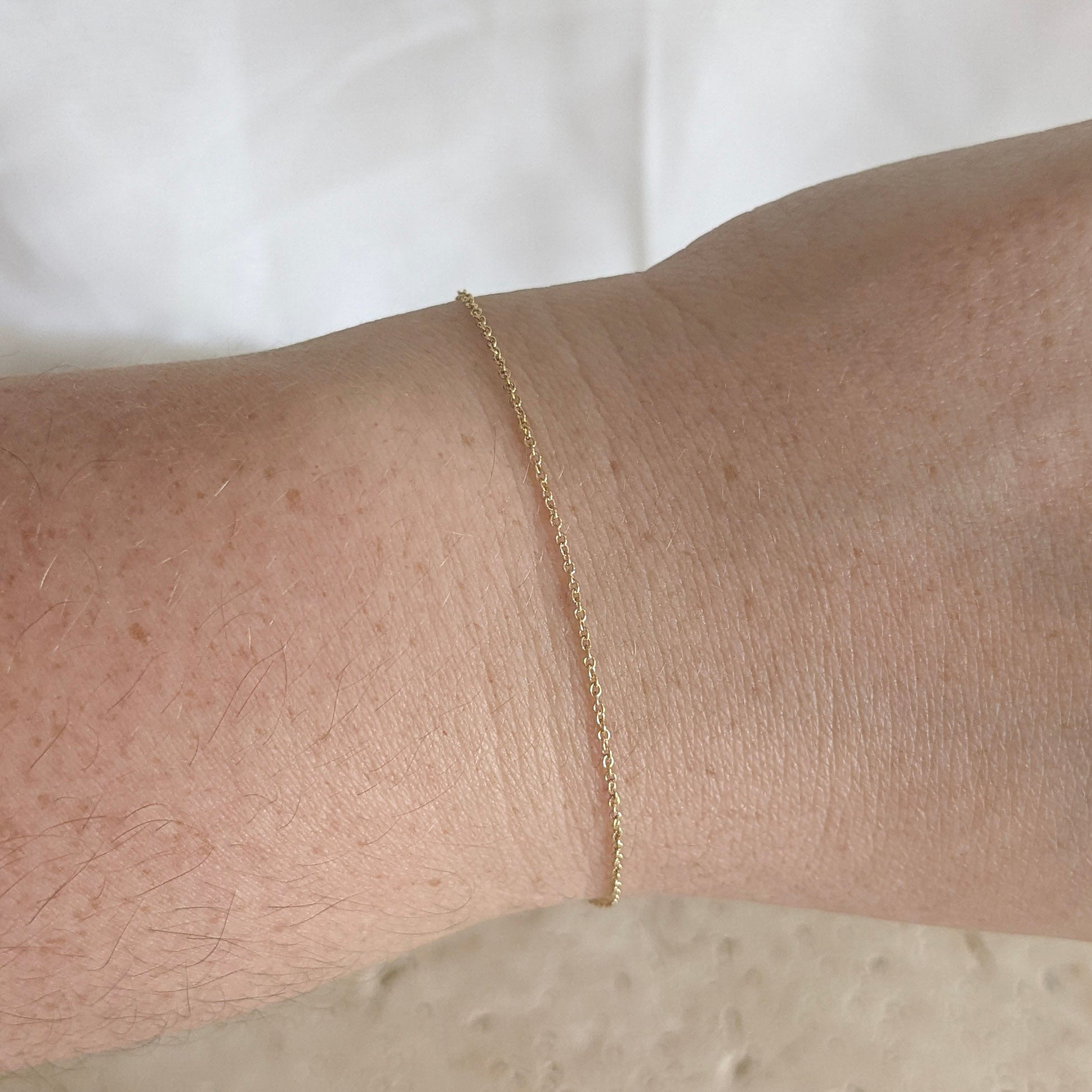 Fine Cable Bracelet