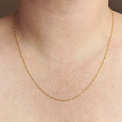 Figaro Chain Necklace